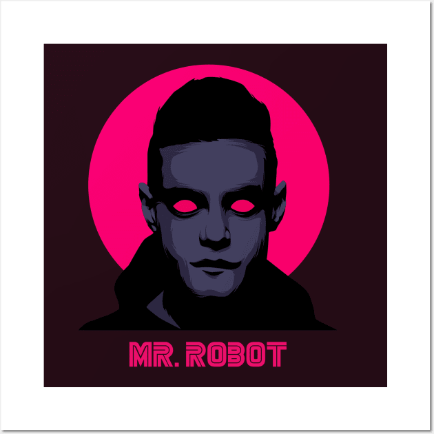 Mr. Robot 2 Wall Art by RYVEcreative